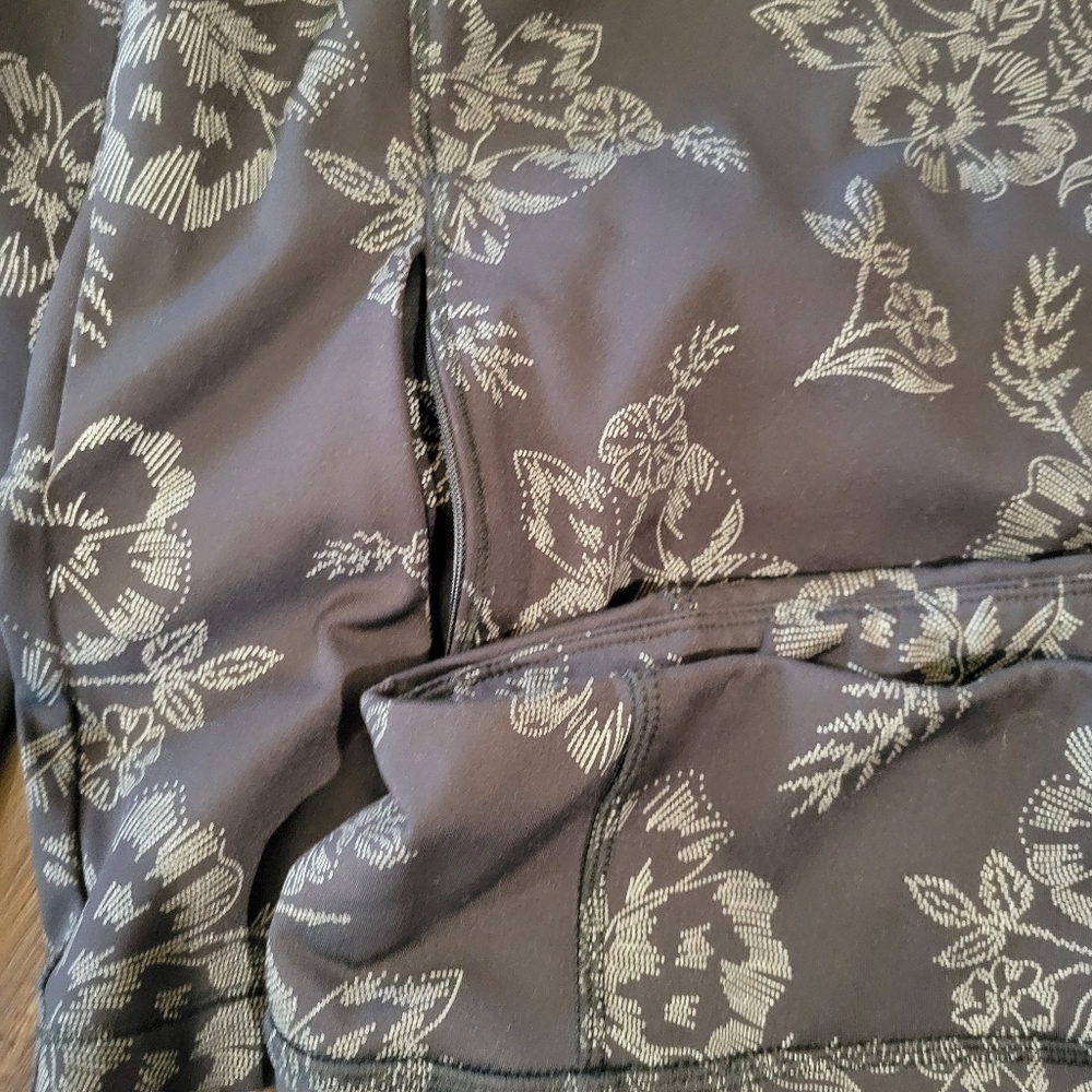 AVIA Floral Patterned Jacket and Pants Set - Picture 5 of 9